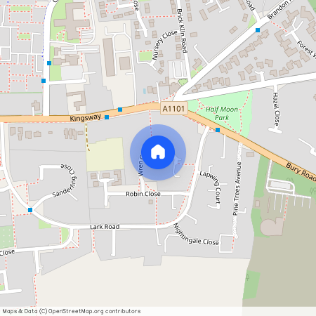 Wren Close, Mildenhall, Bury St. Edmunds, Suffolk, IP28