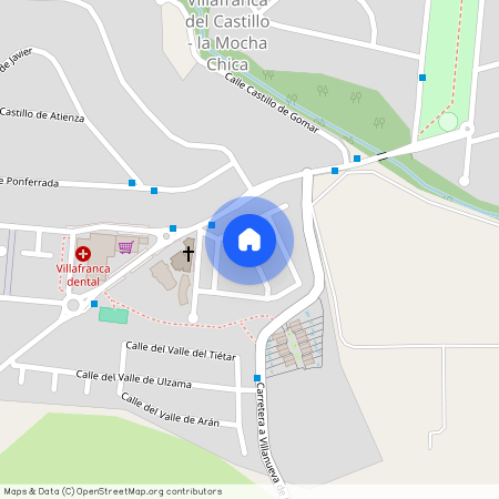 Villafranca del Castillo, - Calle Altos del Club de Polo