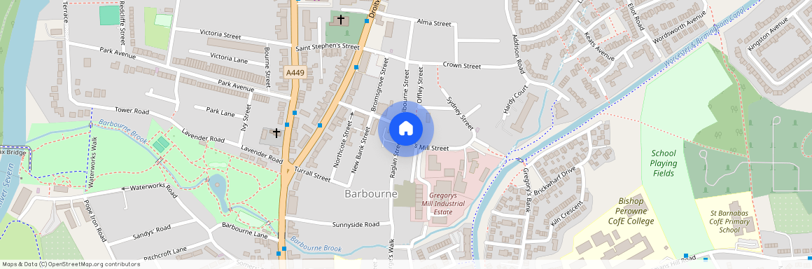 Gregorys Mill Street, Worcester