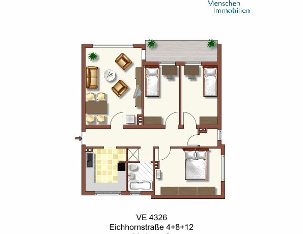 Gemütliche Etagenwohnung in Krefeld mit freundlicher Atmosphäre - Photo 1
