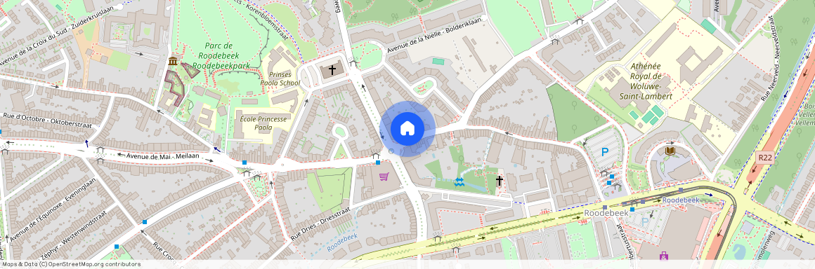 Chaussée de Roodebeek 154 - 1200 Bruxelles