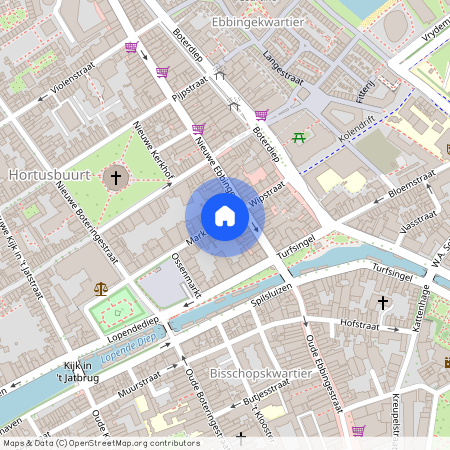 Hortusbuurt-Ebbingekwartier, 9712 PC, Marktstraat, Groningen