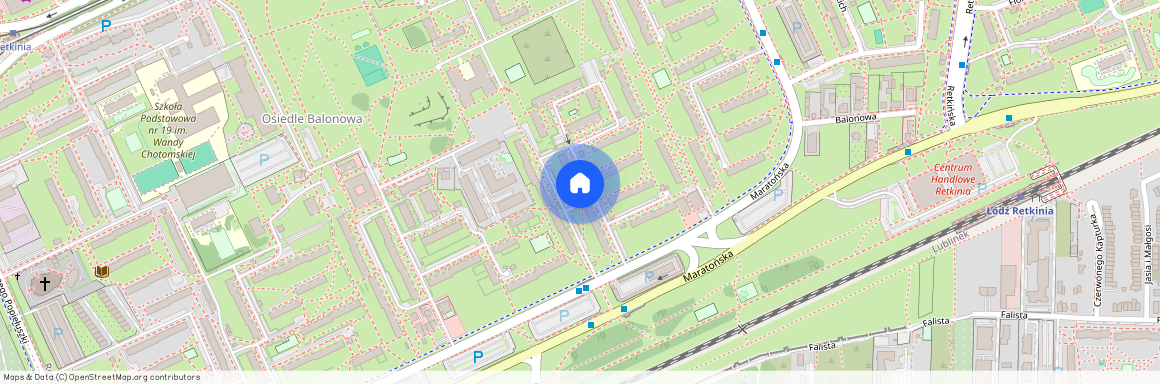 ul. Maratońska 37, Retkinia, Polesie, Łódź, łódzkie