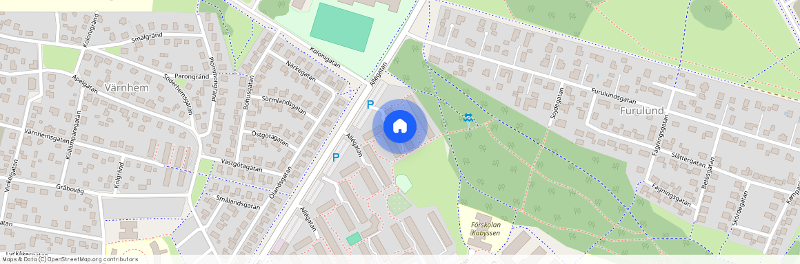 Haga, Visby, Gotland, Allégatan 142