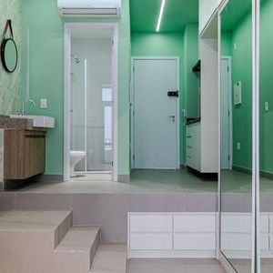 Studio para alugar com 24m², 1 quarto e sem vaga - Photo 3