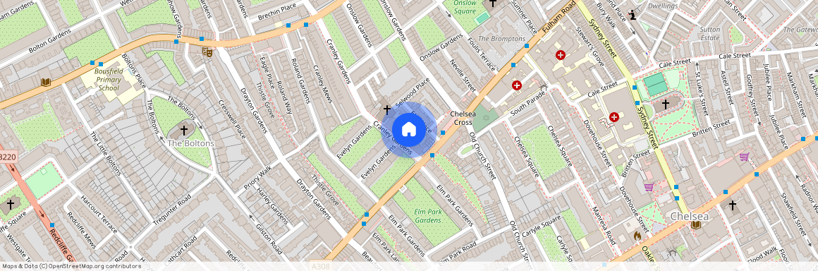 Cranley Gardens, South Kensington, London