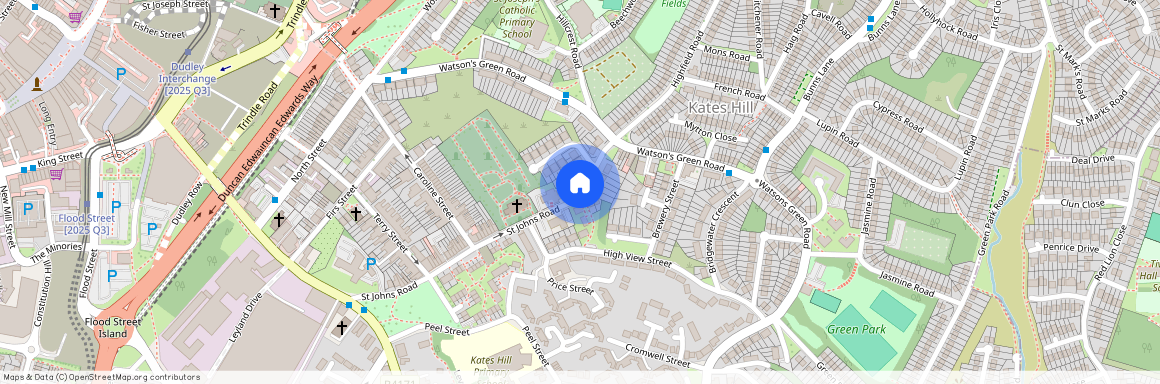 St Johns Road, Dudley, DY2