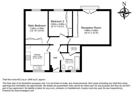 Two Double Bedroom Garden Flat for Rent in Clapham Common - Photo 5