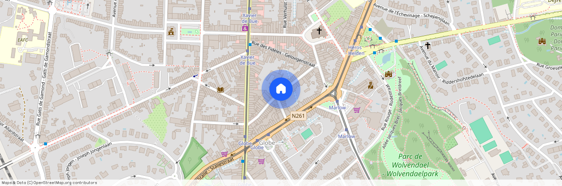 Rue de Nieuwenhove, 1180, Uccle