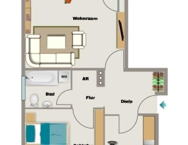 Vier Wände zum Wohlfühlen. - Photo 1