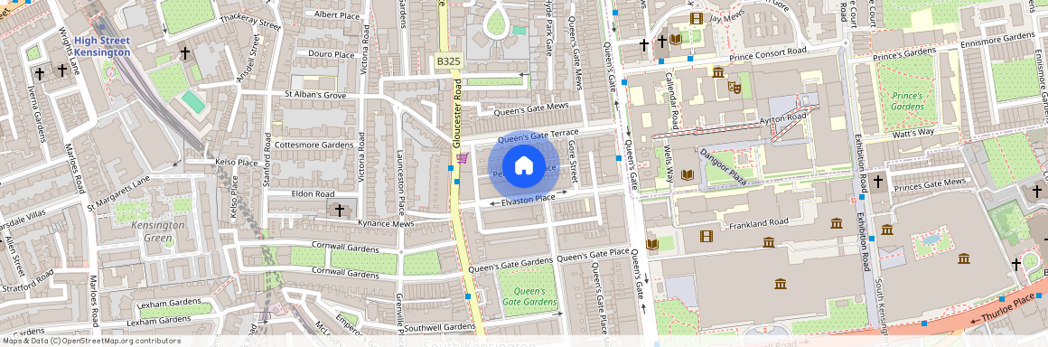 South Kensington, Elvaston Place, SW7 5QG, London