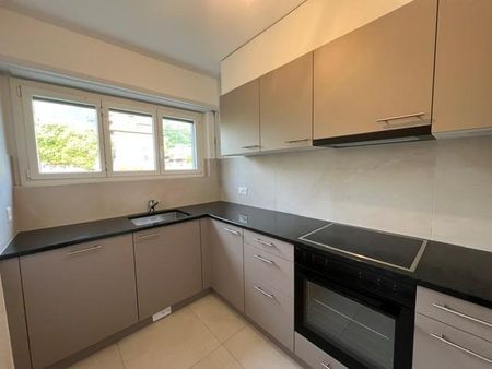 Bel appartement de 2.5 pièces entièrement rénové au rez-de-chaussée - Photo 2