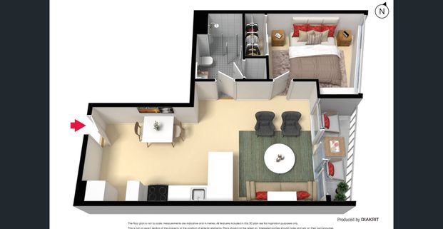 Modern One Bedroom With Spectacular Views - Photo 1