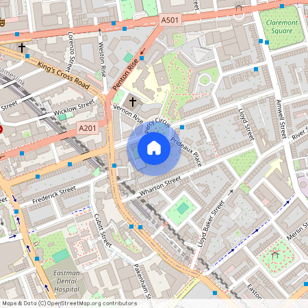 Percy Circus, Kings Cross / Clerkenwell WC1x