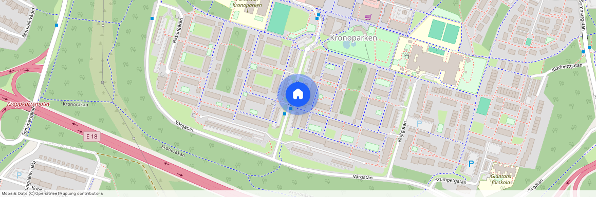 Kronoparken, Karlstad, Värmland, Basungatan 4m