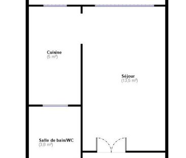 Location Appartement 1 pièce 26m² NICE 06100 - Photo 6