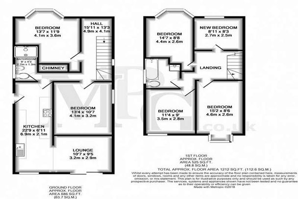 Bedroom Detached House In Winton, BH9 - Photo 1