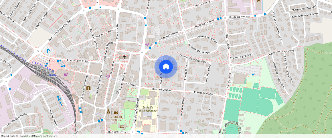 Rue de la Vudalla **, 1630, Bulle