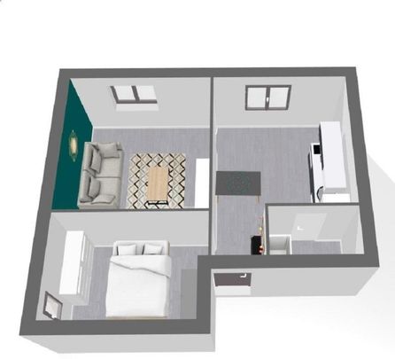 Location / Appartement T2 - Photo 1