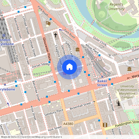 Glentworth Street, Marylebone, London