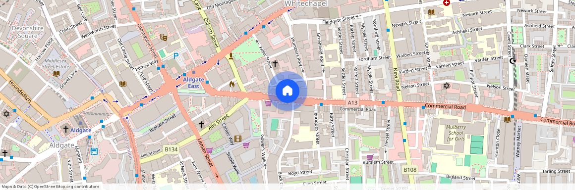 Commercial Road, Aldgate, E1