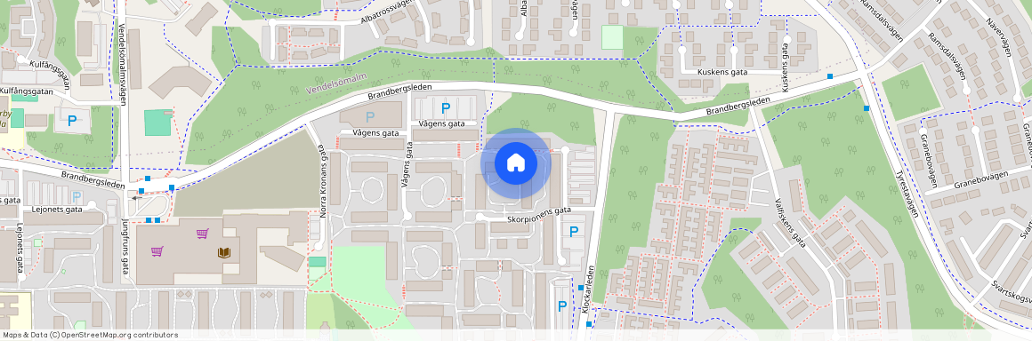 Skorpionens Gata 525, Brandbergen