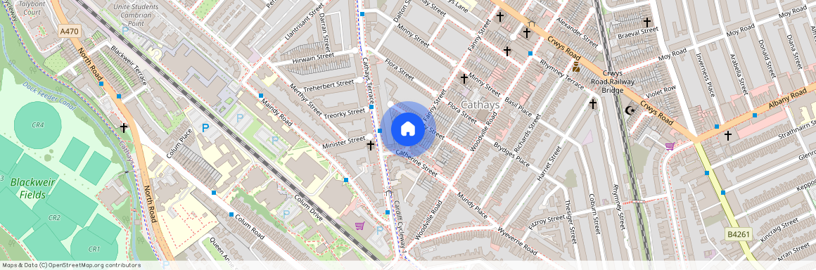 Fanny Street, Cathays, CF24