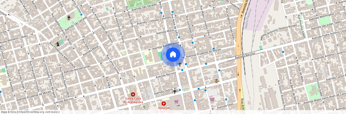Rua São Bento, Centro, SP, Araraquara