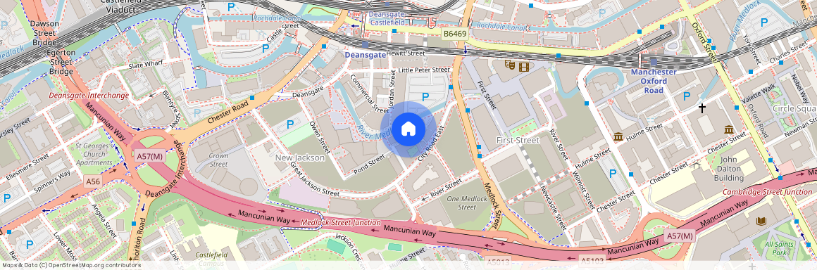 The Danube, 36 City Road East, Southern Gateway, Manchester, M15