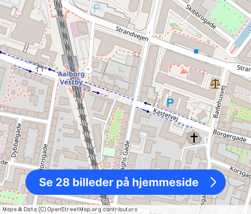 Rummelig 4-værelses hjørne-lejlighed i Vestbyen - Foto 1