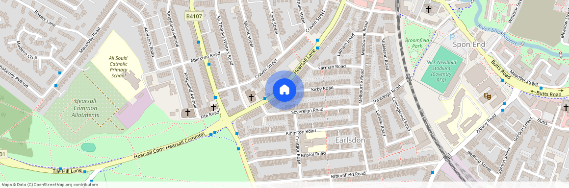 Hearsall Lane, Coventry, CV5