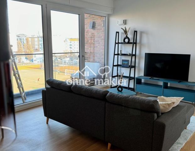 Hochwertige 2-Raum in Fhain mit Loggia; neubau & möbliert - Foto 1