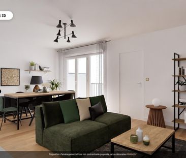 location Appartement T2 DE 49.7m² À COURBEVOIE - Photo 1