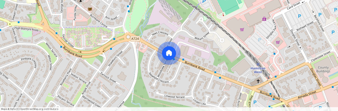 Burnbank Road, Hamilton, Lanarkshire, ML3