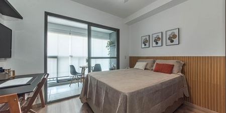Studio para alugar com 26m², 1 quarto e sem vaga - Foto 3