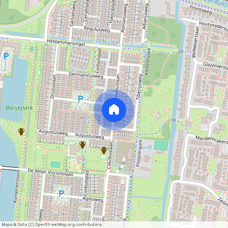 Veldhuizen, 3453 KK, Claudiuslaan, De Meern