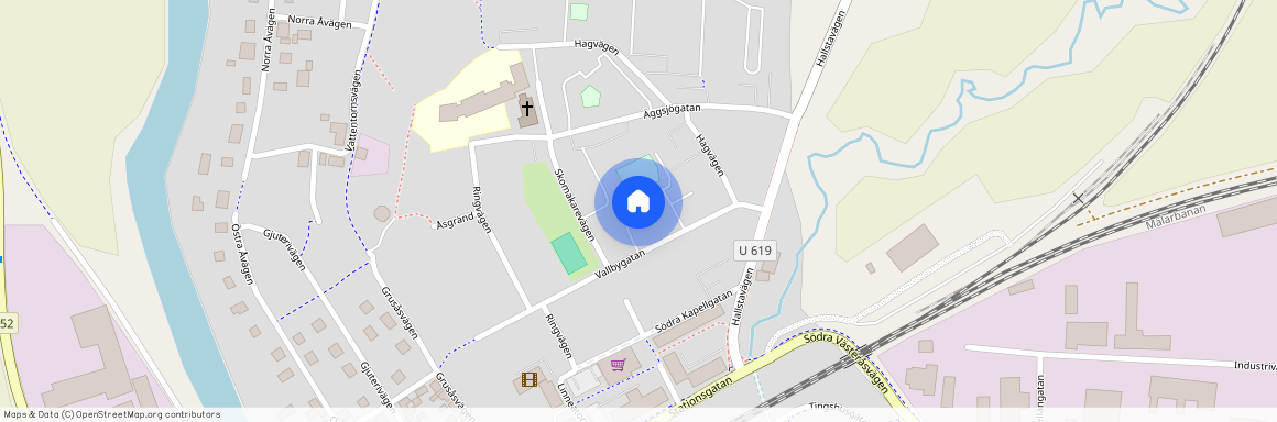 Kolbäck, Västmanland, Hallstahammar, Vallbygatan 10