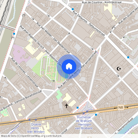 Rue Jean-Baptiste Decock, 5, – 1080, Bruxelles