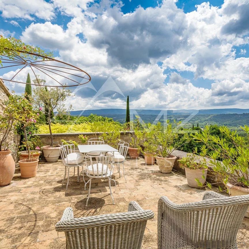 Luberon - Propriété d’exception avec vue et remarquable jardin - Photo 1