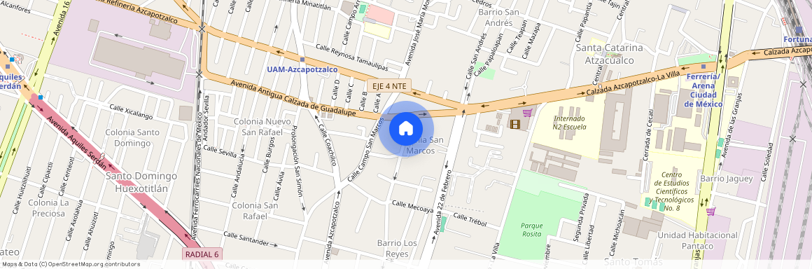 Centro de Estudios Científicos y Tecnológicos No. 8, Avenida de las Granjas 618, Unidad Habitacional Pantaco, 02020 Mexico City, CMX, Mexico