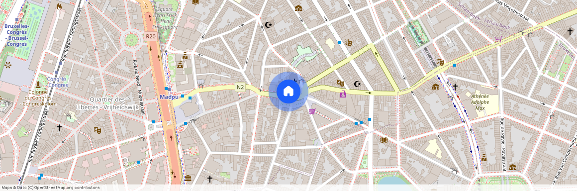 Place Madou - Madouplein, 1210 Saint-Josse-ten-Noode - Sint-Joost-ten-Node, Belgium