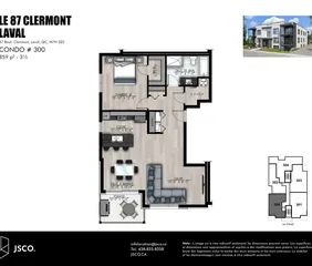 1 room apartment of 83m² in Laval - Photo 2