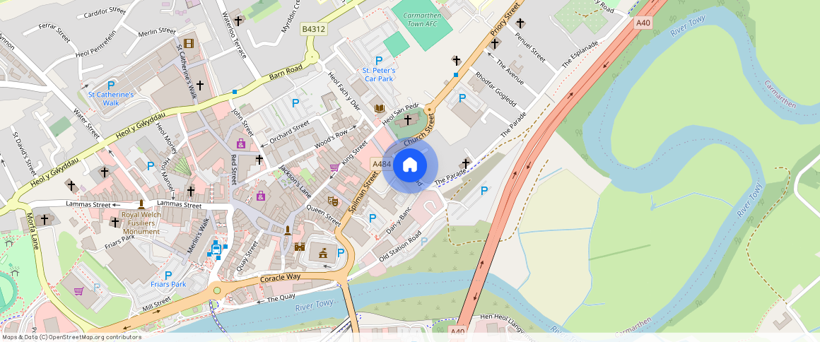 Parade Road, Carmarthen