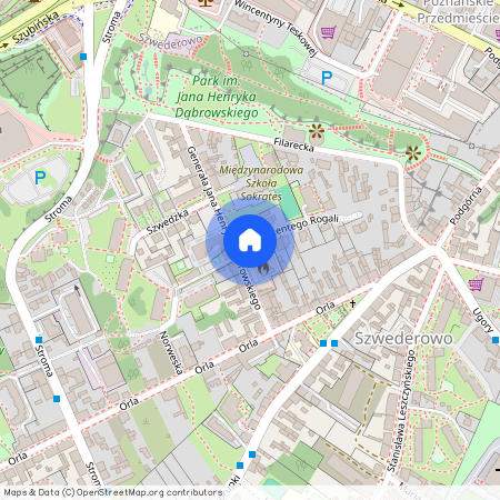 ul. gen. Jana Henryka Dąbrowskiego, Szwederowo, Bydgoszcz, kujawsko-pomorskie