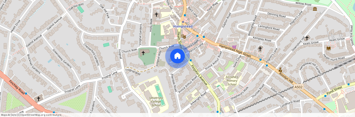 Perrins Walk, Hampstead, London, NW3