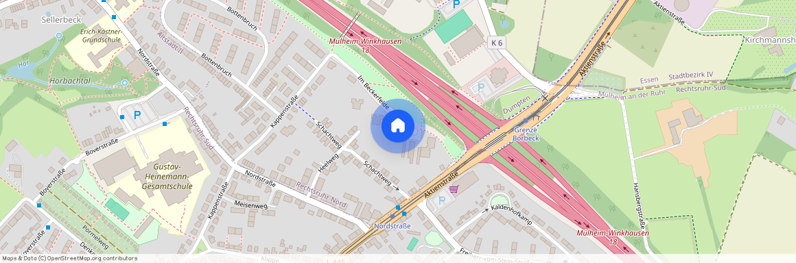 Im Beckerfelde 12, 45475 Mülheim OT Dümpten