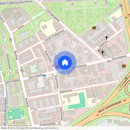 ul. Górnośląska 4A, Solec, Śródmieście, Warszawa, mazowieckie