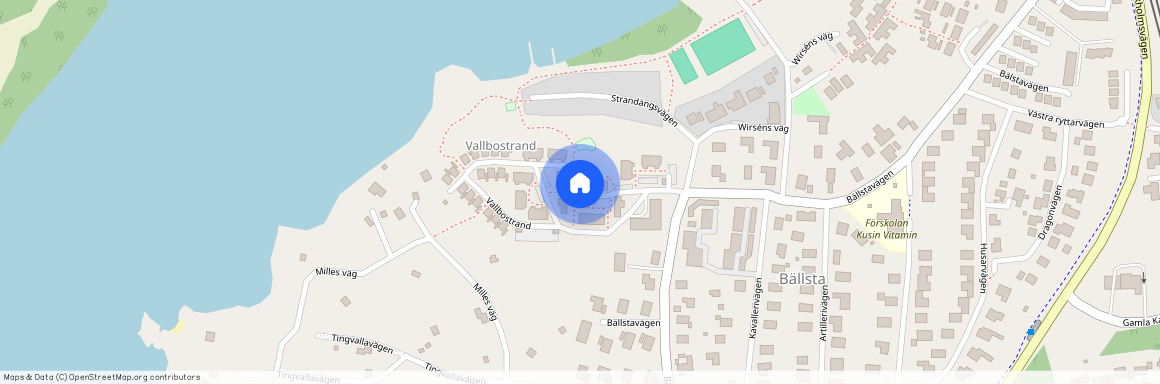 Vallbostrand, Vallentuna