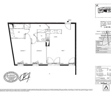 location Appartement T3 DE 63.6m² À MASSY - Photo 5