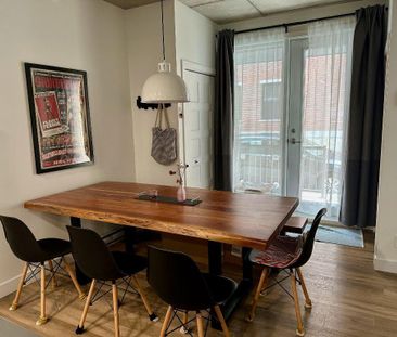 4 et demi avec terasse dans une cours intérieur - Photo 4